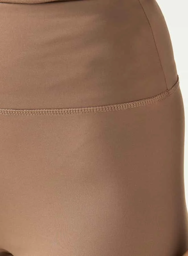 ADOT by Splash Flared Leggings with Elasticated Waistband