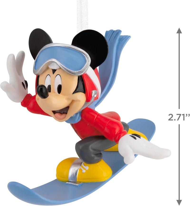 Hallmark Snowboard Mickey Mouse Ornament, Disney Tree Decoration, Disney Hanging Ornament Christmas Ornament, Gifts for Christmas Globally trusted affordable quality - Image 4