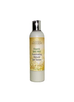 glimmer goddess Glimmer Goddess Organic Self Tanner  DHAFree Tanning Lotion 8 oz 
