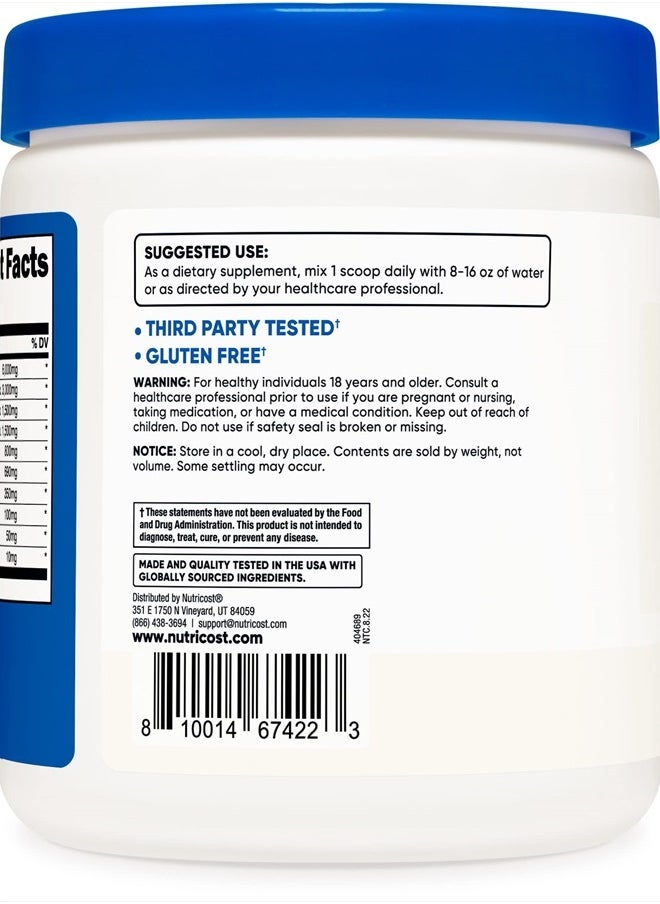 Nutricost - EAA (Essential Amino Acids) Unflavored - 8.9 oz - Image 1