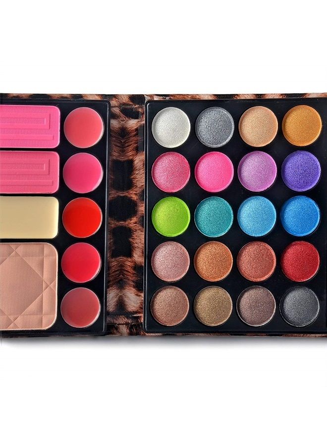 ECVTOP Professional Makeup Kit Eyeshadow Palette Lip Gloss Blush Concealer,29 Color - Image 3