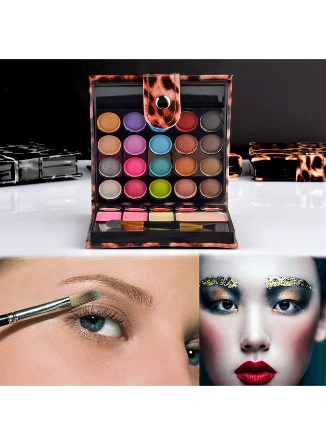 ECVTOP Professional Makeup Kit Eyeshadow Palette Lip Gloss Blush Concealer,29 Color - Image 5