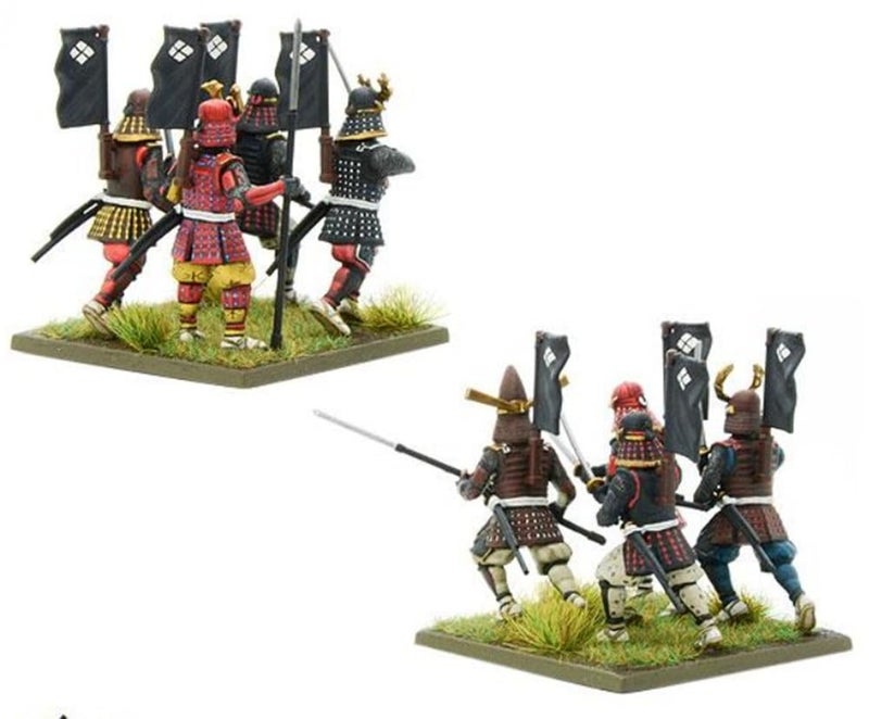 WARLORD GAMES Samurai Infantry - 28mm Scale Plastic Miniatures for Pike & Shotte by Warlord Games - Highly Detailed Miniatures for Table-top Wargaming - Image 3