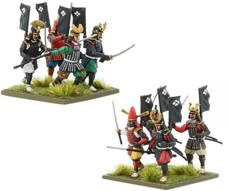 WARLORD GAMES Samurai Infantry - 28mm Scale Plastic Miniatures for Pike & Shotte by Warlord Games - Highly Detailed Miniatures for Table-top Wargaming - Image 2