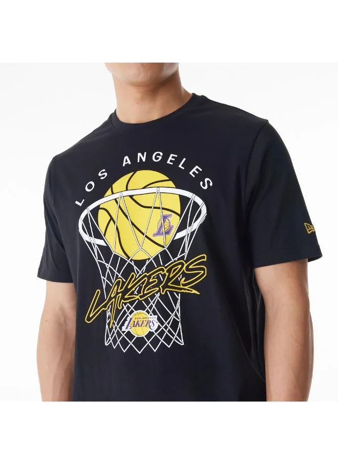 NEW ERA Los Angeles Lakers Graphic Table T-Shirt