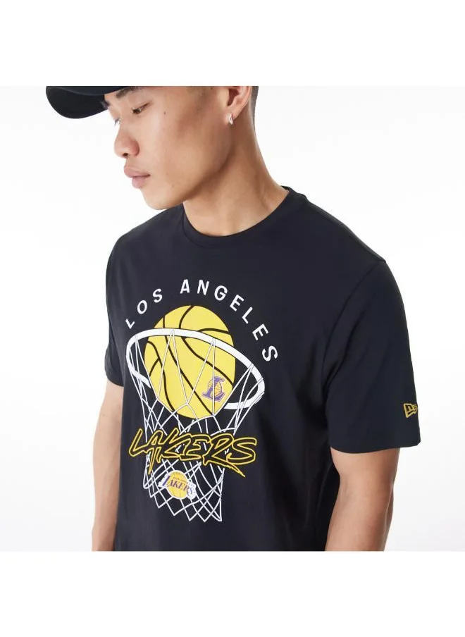 NEW ERA Los Angeles Lakers Graphic Table T-Shirt