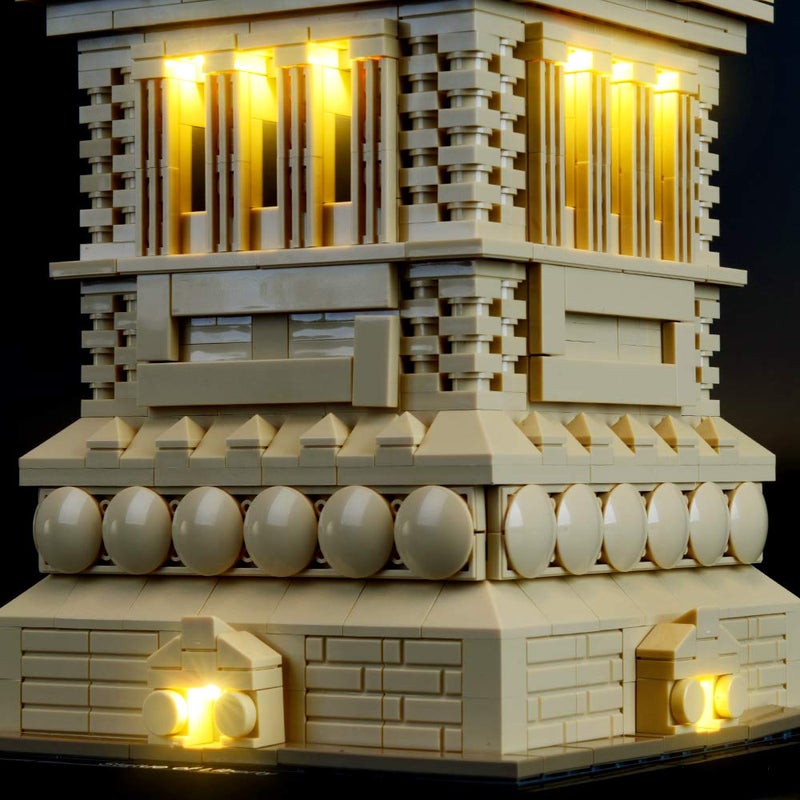 BRIKSMAX Led Lighting Kit for Architecture Statue of Liberty- Compatible with Lego 21042 Building Blocks Model- Not Include The Lego Set - Image 2
