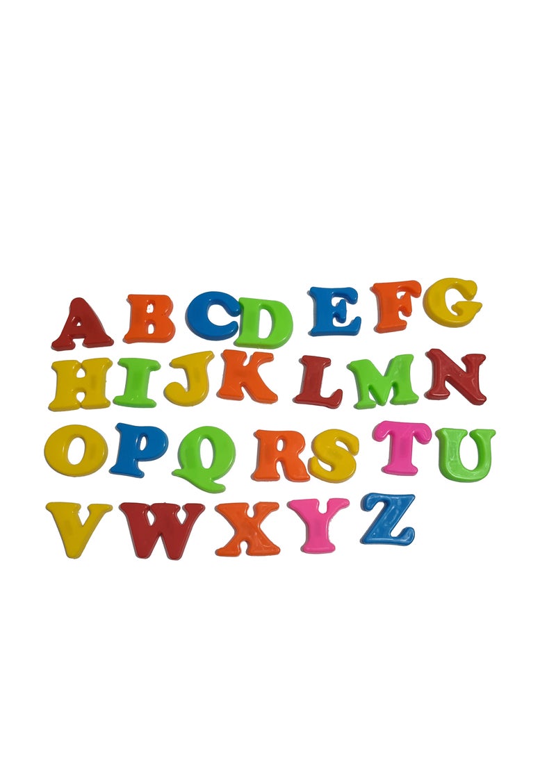 Generic 54 Pieces Magnetic Alphabets English and Arabic for White Boards  - Image 3