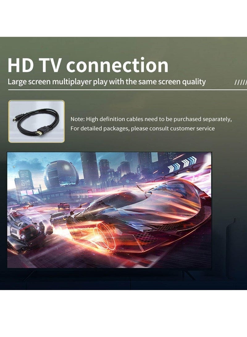 باوكيدي RGB20SX Handheld Game Console with 10000 Gmaes, 4-Inch IPS Open Source Linux Retro Portable Gaming Console, 5000Mah Battery Handheld Emulator Gift for Kids Adults (White, 64GB) - Image 5