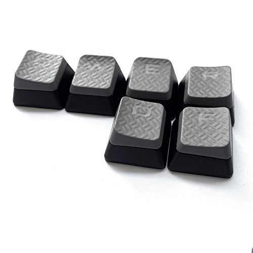 HUYUN Cherry MX Key Switch FPS Backlit Key Caps Replacement for Corsair Gaming Keyboards !（Gray） - Image 4
