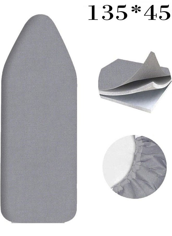 Cady One Heat Resistant Ironing Board with Ironing Board Cover with Heavy Duty Silicone Lining 135 x 45 cm  - Image 3