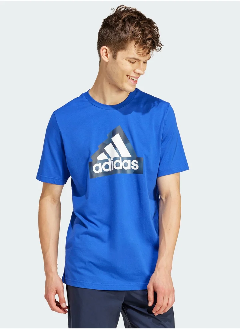 Adidas City Escape Torn Camo Graphic T-Shirt