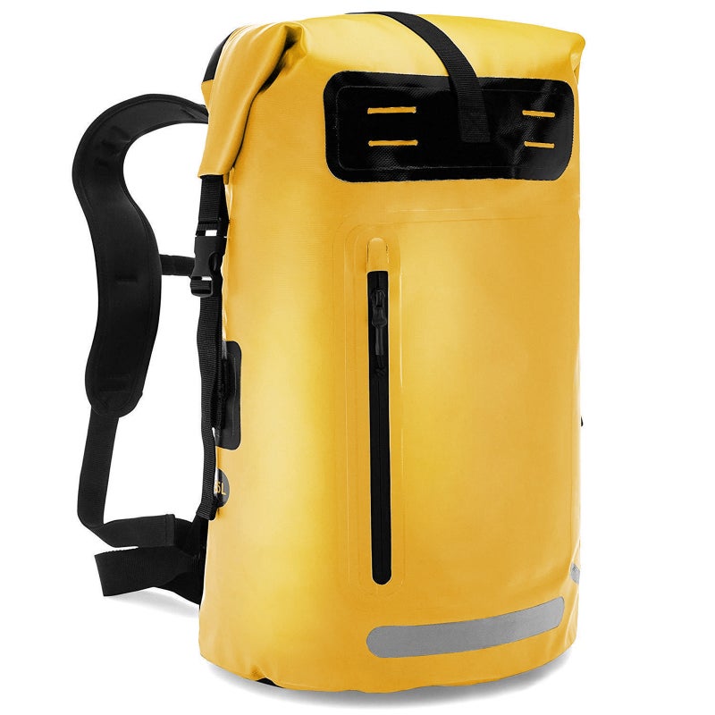 Waterproof Backpack Heavy Duty Roll-Top Dry Bag for Kayaking Rafting Boating - Image 1