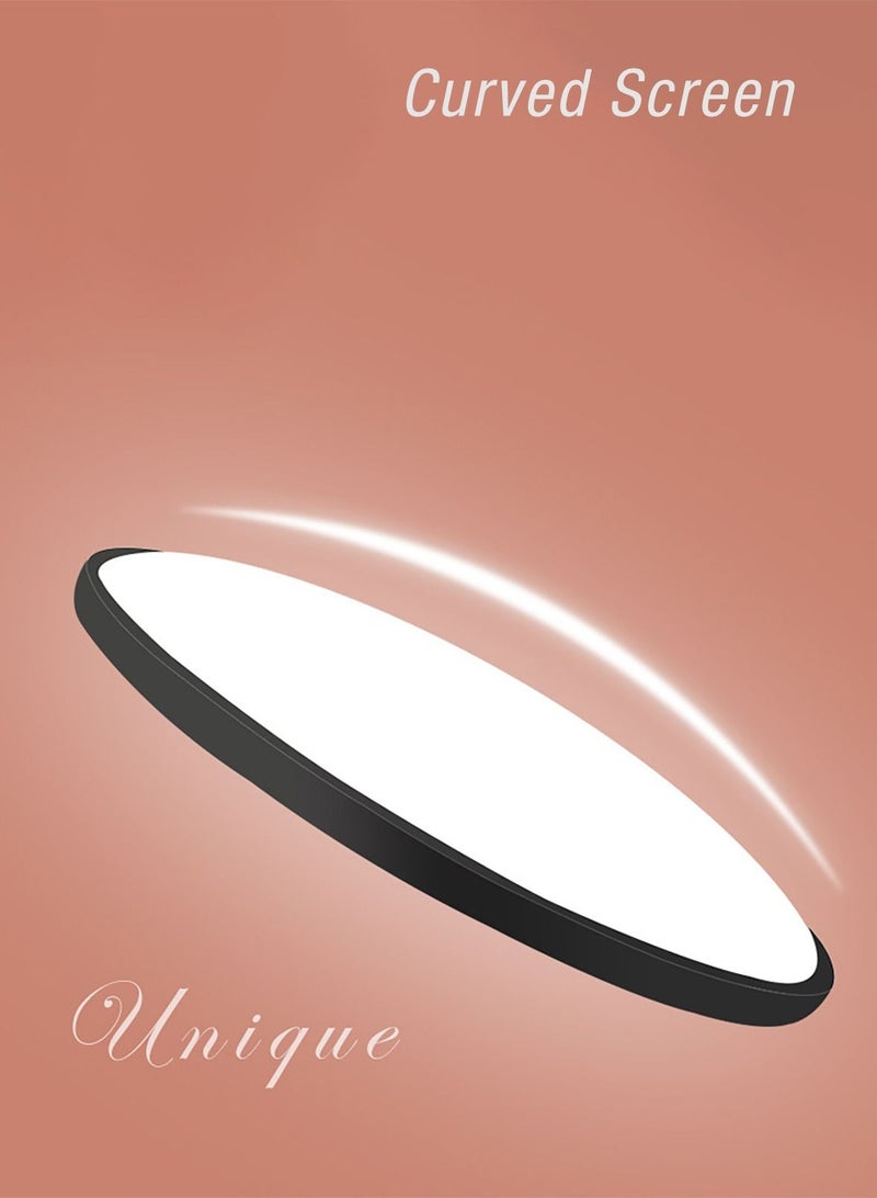 Merry Moments Modern Wall Clocks Wall Art Wall Decorative for Living Bedroom Kitchen Entryway Office Retail Mute Sweep Minimalism Design AA Battery Powered Black Frame Size 30cm or 12 inches Type E - Image 4