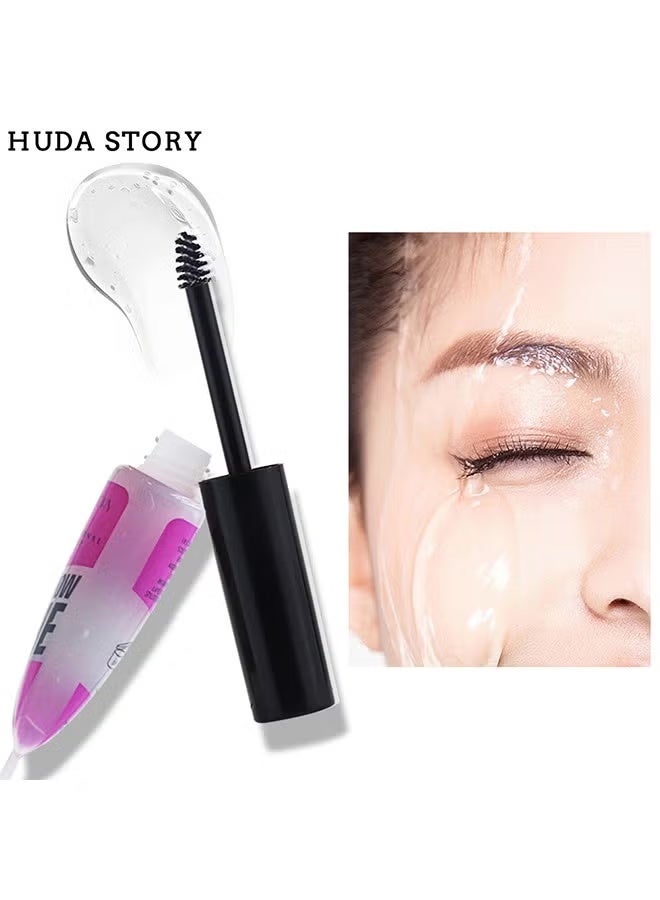 HUDA BB The Brow Glue, Long-Lasting Eyebrow Shaping Adhesive, Transparent Waterproof Wild Eyebrow Cream, Eyebrow Shaper 5.0G - Image 3