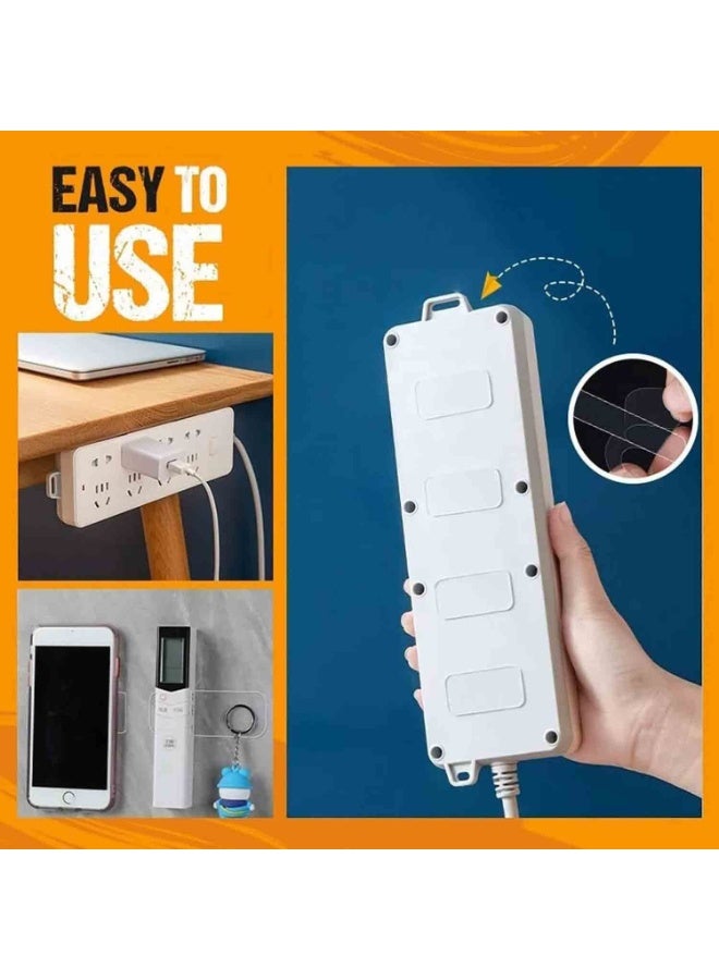 Happy Home 180 PCS Multifunctional Double Sided Adhesive Tape, Double Sided Tape Heavy Duty, Transparent Non-marking Stickers,Washable Double Sided Tape,Strong Sticky Wall Tape Strips Transparent Tape-3 box - Image 2