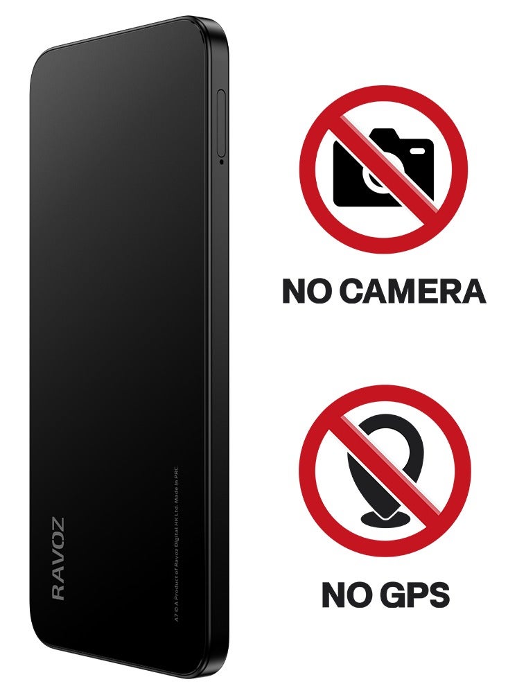 Ravoz A7 No Camera No GPS, 16GB RAM (8GB + 8GB Expandable), 256GB ROM | NFC | Black (UAE Version) - Image 5