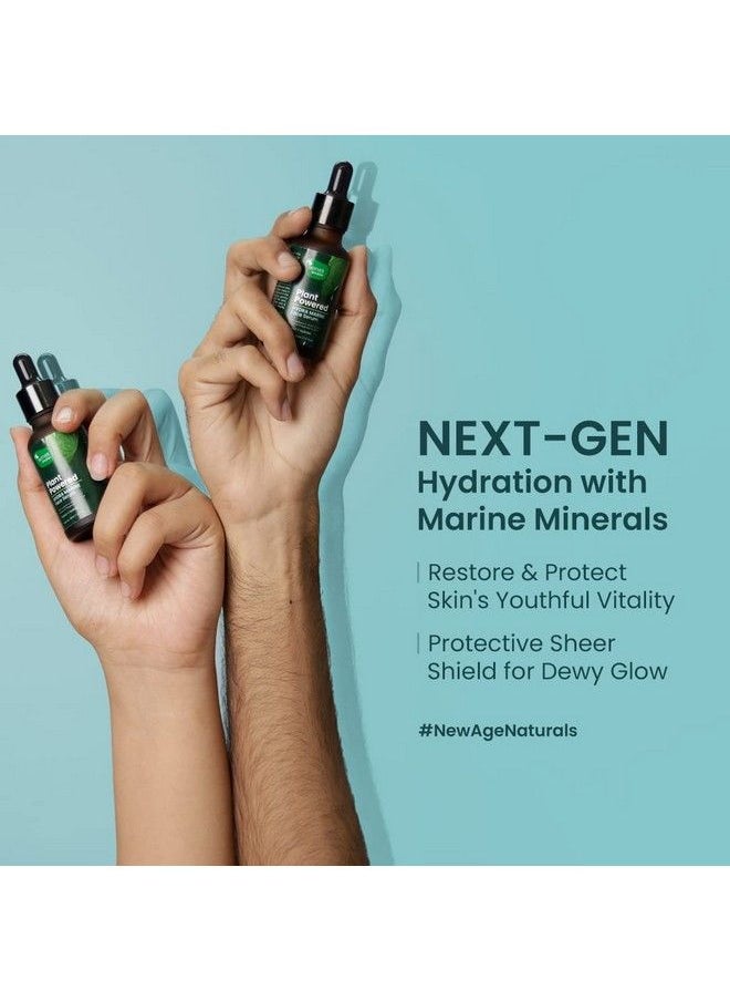 Mother Sparsh - Plant Powered Hydra Marine Face Serum With Marine Minerals ; Lightweight Formula For Intense Hydration ; 30Ml - Image 1