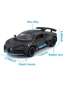 CHE ZHI 1:32 Diecast Metal Pullback Toy Car for Kids – Best Gift for Boys, Realistic Design, Light & Sound  - Image 5