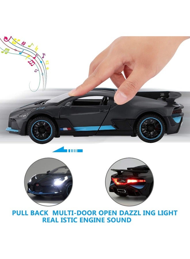 TOY GARDEN 1:32 Scale Simulation of Bugatti Divo Diecast Metal Toy Car for Kids – Best Gift for Boys, Realistic Design, Light & Sound  - Image 4