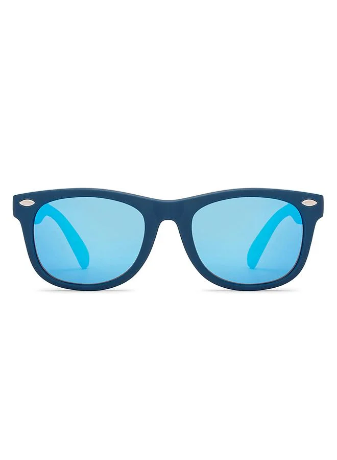 هوبر Hooper By Lenskart Space Explorers Collection Full Rim Square Latest And Stylish Kids Sunglasses Polarized And 100% UV Protected For Boys & Girls (Age 8-12 yrs) HP S16593L
