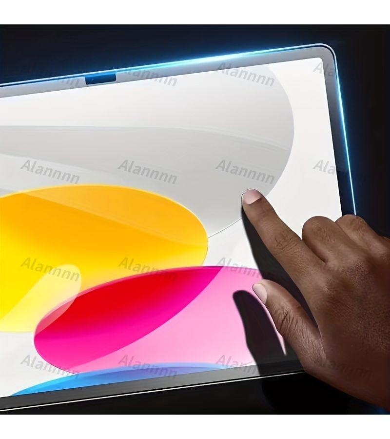 For iPad Pro 11 Inch 2024 Only 2 Pack Tempered Glass Screen Protector Scratch Resistant Bubble Free HD Display Apple Pencil Compatible - Image 5