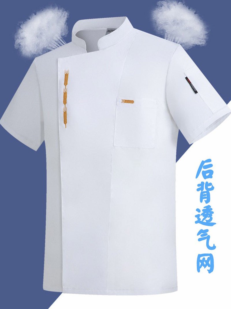 Jinkai Chef Clothing Chef Work Clothes Long-Sleeved Men'S And Women'S Clothing El Catering Kitchen Work Clothes - Image 5