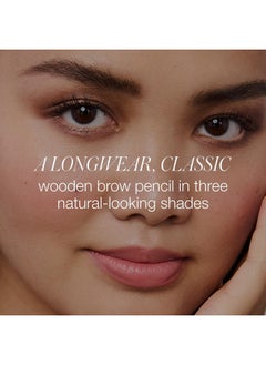 RMS Beauty RMS Beauty Back2Brow Pencil, Brow Pencil with Spoolie, Blonde Eyebrow Pencil, Brown Eyebrow Pencil, Black Eyebrow Pencil, Eye Brow Pencil  - Image 4