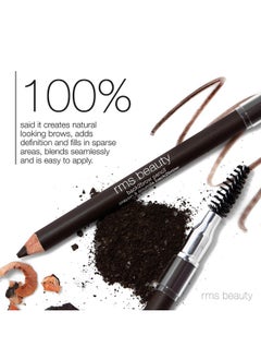 RMS Beauty RMS Beauty Back2Brow Pencil, Brow Pencil with Spoolie, Blonde Eyebrow Pencil, Brown Eyebrow Pencil, Black Eyebrow Pencil, Eye Brow Pencil  - Image 3