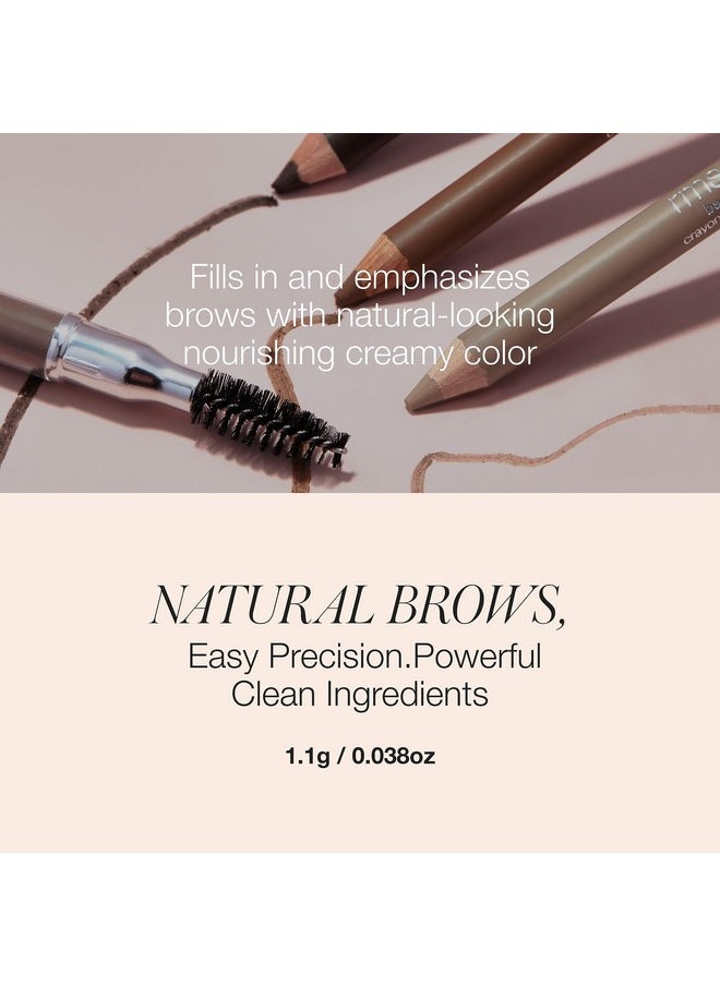 RMS Beauty RMS Beauty Back2Brow Pencil, Brow Pencil with Spoolie, Blonde Eyebrow Pencil, Brown Eyebrow Pencil, Black Eyebrow Pencil, Eye Brow Pencil  - Image 5