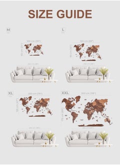 خريطة العالم الخشبية - إصدار البلوط: فن جدران فاخر مصنوع يدويًا لتزيين المنزل، يتميز بحدود الدول التفصيلية وجمال الخشب الطبيعي - pzsku/ZD25269F26598A860A4D4Z/45/_/1717660347/372e4b4a-e85c-434e-90c3-3ef9f6f37b3b
