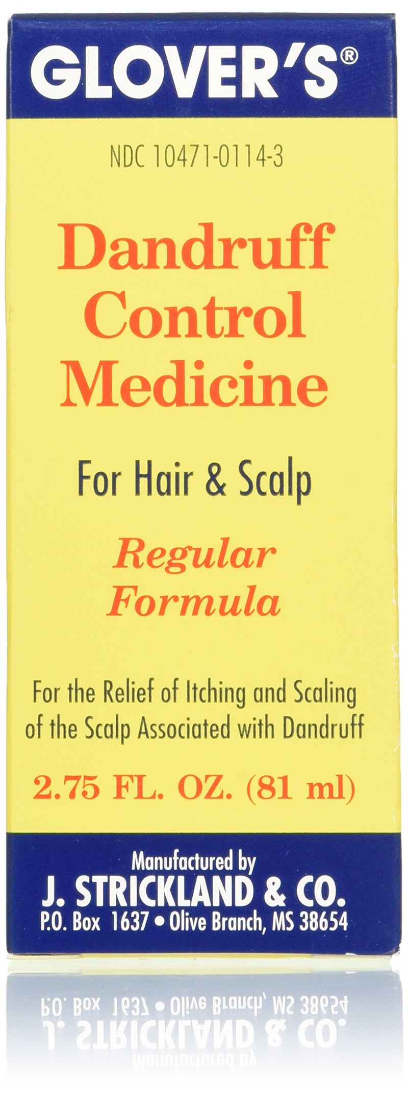 Glovers Dandruff Control Medicine Regular Formula 275 oz