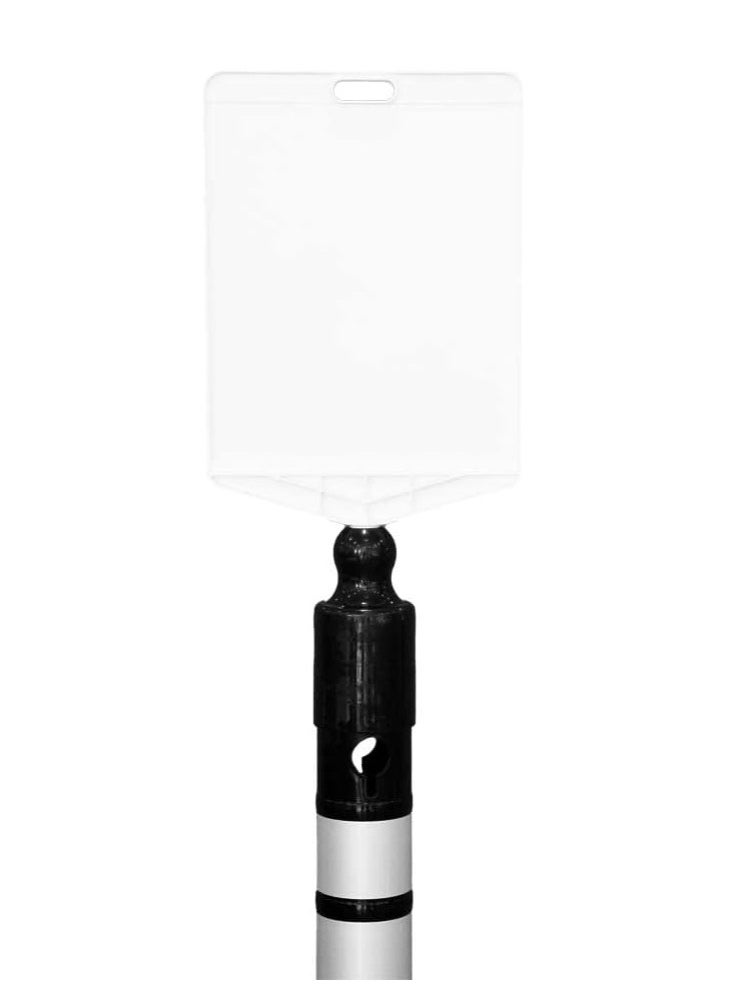 BERRY 120 CM Delineator Post - Black | Plastic Outdoor Warning Post with Sand Filled Weighted Base | Reflective Channelizer Post with Chain and Accessory Attaching Socket - pzsku/ZD252938D2655745BF70DZ/45/_/1723095712/d5a8f555-4bc0-4459-9a5c-2647202abf30