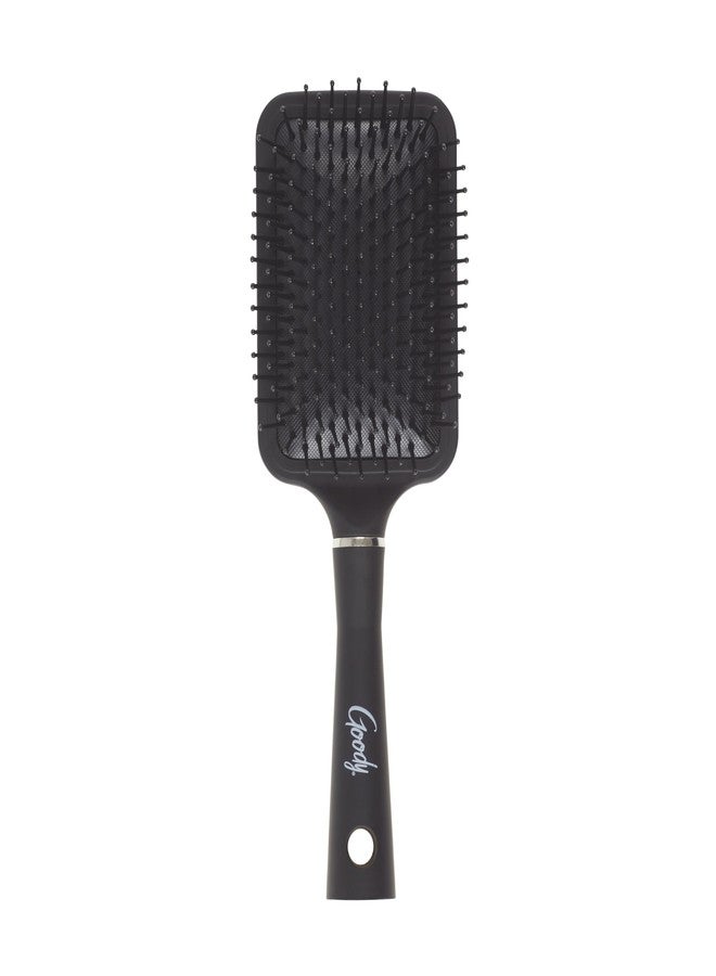 Goody Detangle It Paddle Brush, Black, Custom Style Detangler with Ball-Tipped Bristles, Use as a Detangling or Styling Brush to Tackle Tangles & Knots, For Medium Hair - Image 2