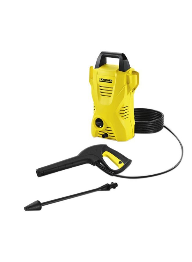 KARCHER K2 Compact High Pressure Washer With Accessories Yellow/Black 27.98x44.3x17.59cm - Image 1