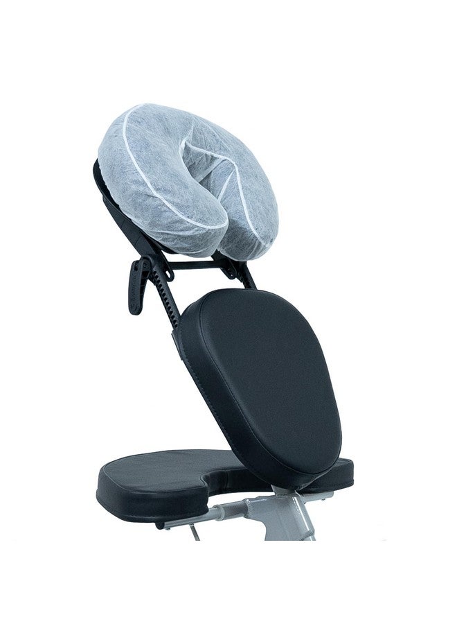 EARTHLITE Fitted Disposable Face Cradle Covers - Medical-Grade, Soft, Non-Sticking Massage Headrest Covers for Massage Tables & Massage Chairs (50 count) - Image 5