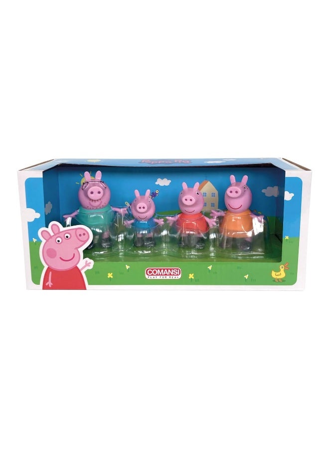 Peppa Pig بيبا بيغ 4 تماثيل في صندوق هدايا - Image 2