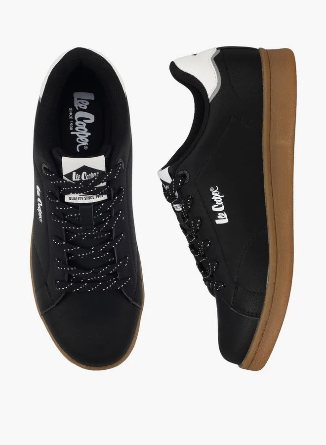 Lace-Up Ankle School Sneakers