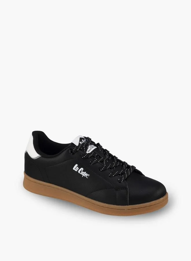 Lee Cooper BLACK Lace-Up Ankle School Sneakers for Women | Best Price UAE