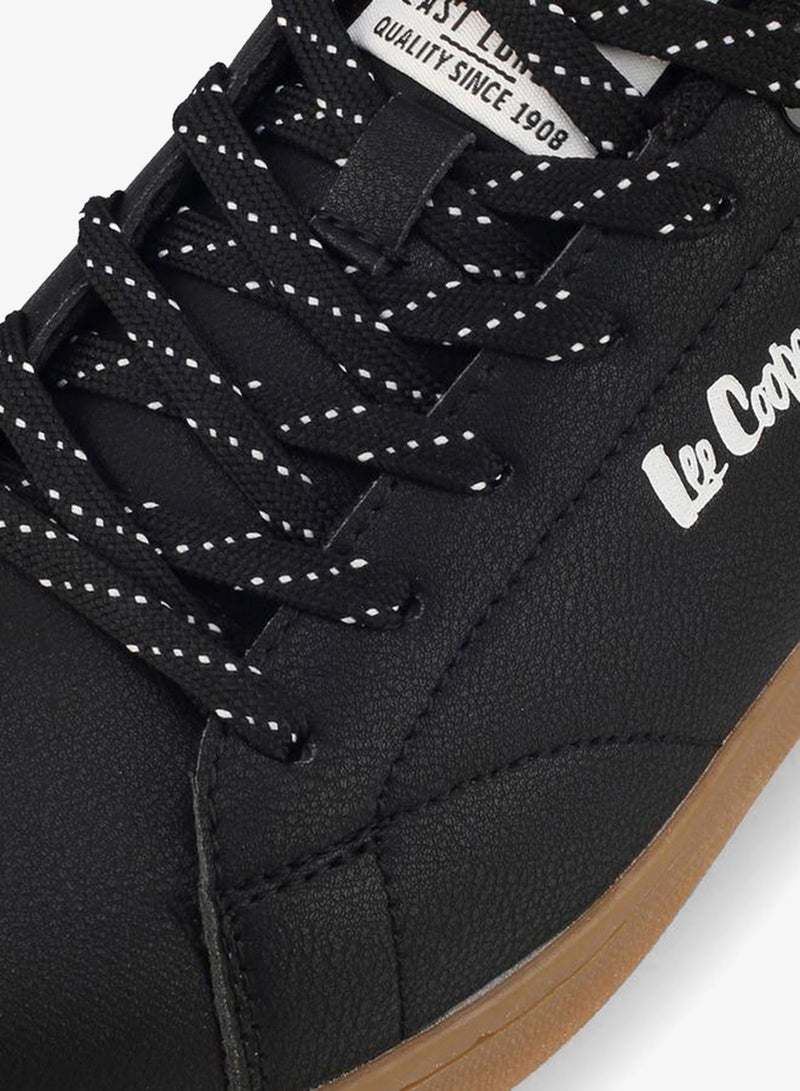 Lee Cooper Lace-Up Ankle School Sneakers - Image 4