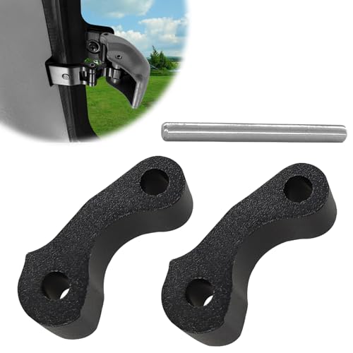 CmeRto Rear Window Latch Hinge Pivots Replacement for First Gen Tacoma Tundra Rear Quarter Window 19952004 Tundra 20002006 Xtracab 2pcsBlack - Image 1
