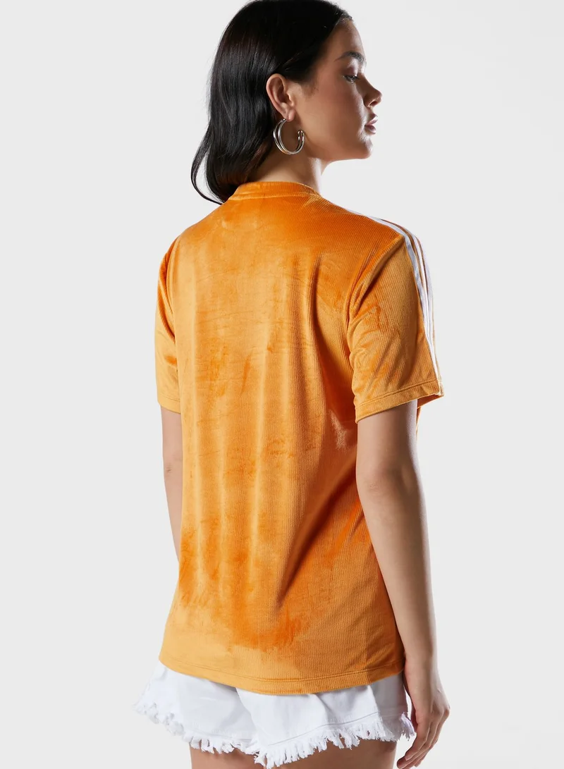 adidas Originals 3 Stripe Trefoil T-Shirt