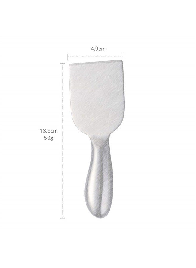 Stainless Steel Cheese Shovels, 5.3 Inch Hollow Handle Cheese Spatula for Slicing and Spreading, Dishwasher Safe  - Image 4