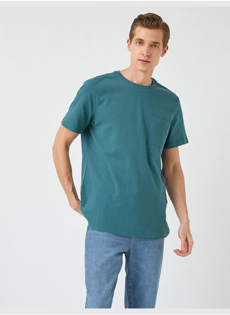 كوتون Slim Fit Basic T-Shirt