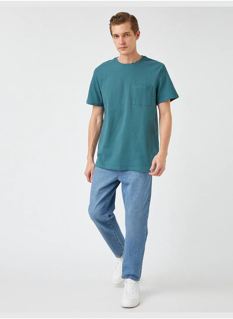 KOTON Slim Fit Basic T-Shirt