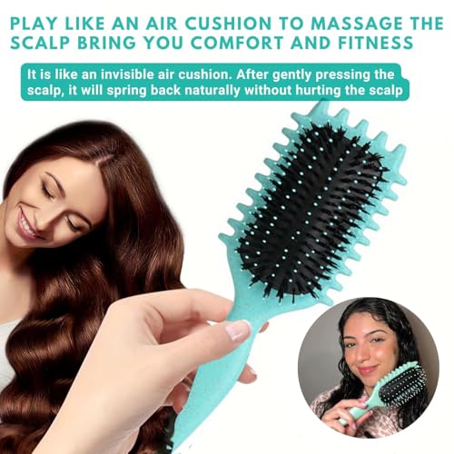 CORSULA Curl Defining Brush, Curl Hair Brush, Curl Define Styling Brush, for Combing and Shaping Men's and Women's Curls to Reduce Pulling - Image 5
