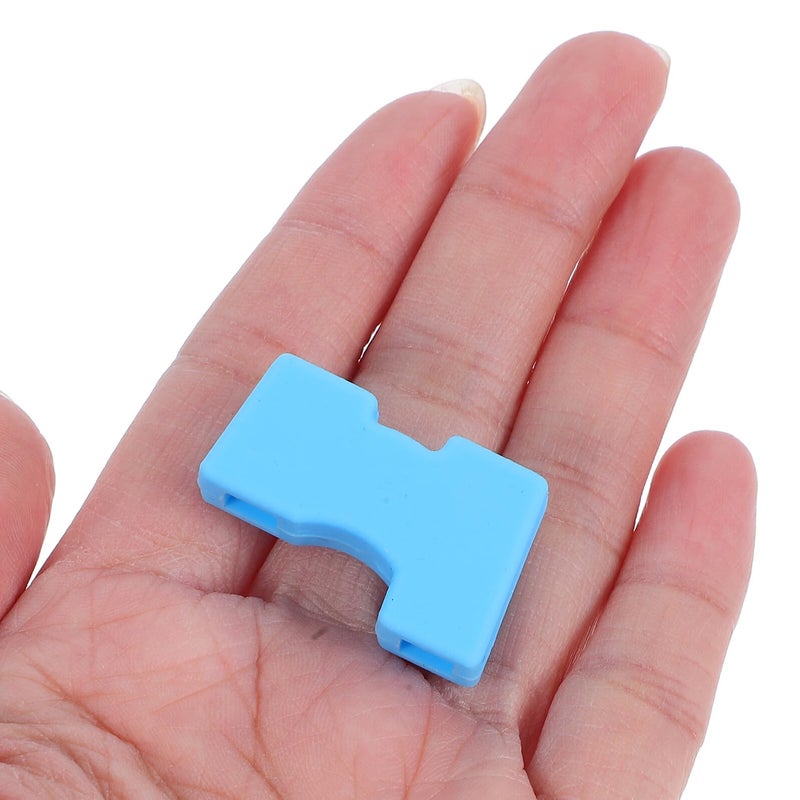 Silicone Non Slip Training Chopstick Aid Set 5PCS Sky Blue Reusable Learning Trainer - Image 5