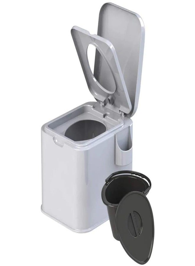 eOnekart Supremo Portable Commode Toilet Seat | Lightweight & Durable | Easy to Use & Carry | Ideal for Indoor & Outdoor, Travel, Elderly, Camping & Home Use | Strong Build & Comfortable Design - Image 2