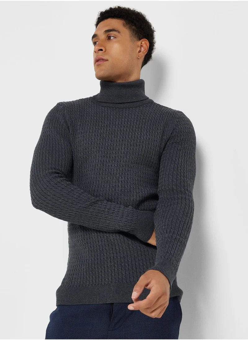 Seventy Five Roll Neck Sweater