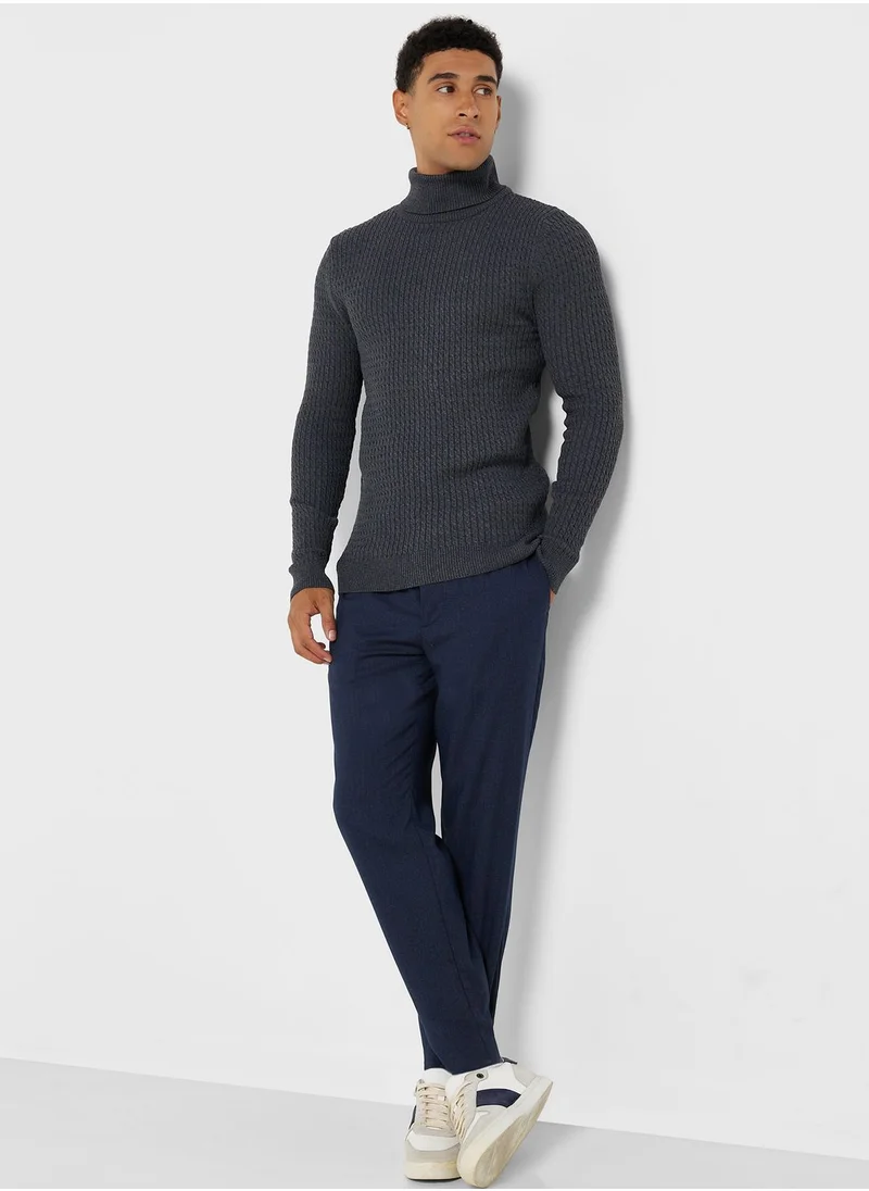 Seventy Five Roll Neck Sweater